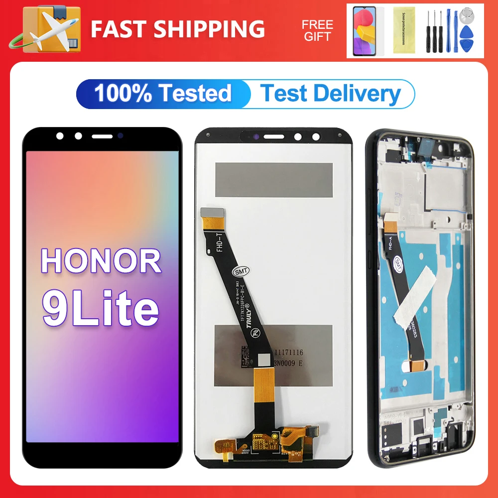 For HUAWEI Honor 9 Lite For Honor9 Lite LLD-AL00 L31 L21 LCD Display Touch Screen Digitizer Assembly Replacement