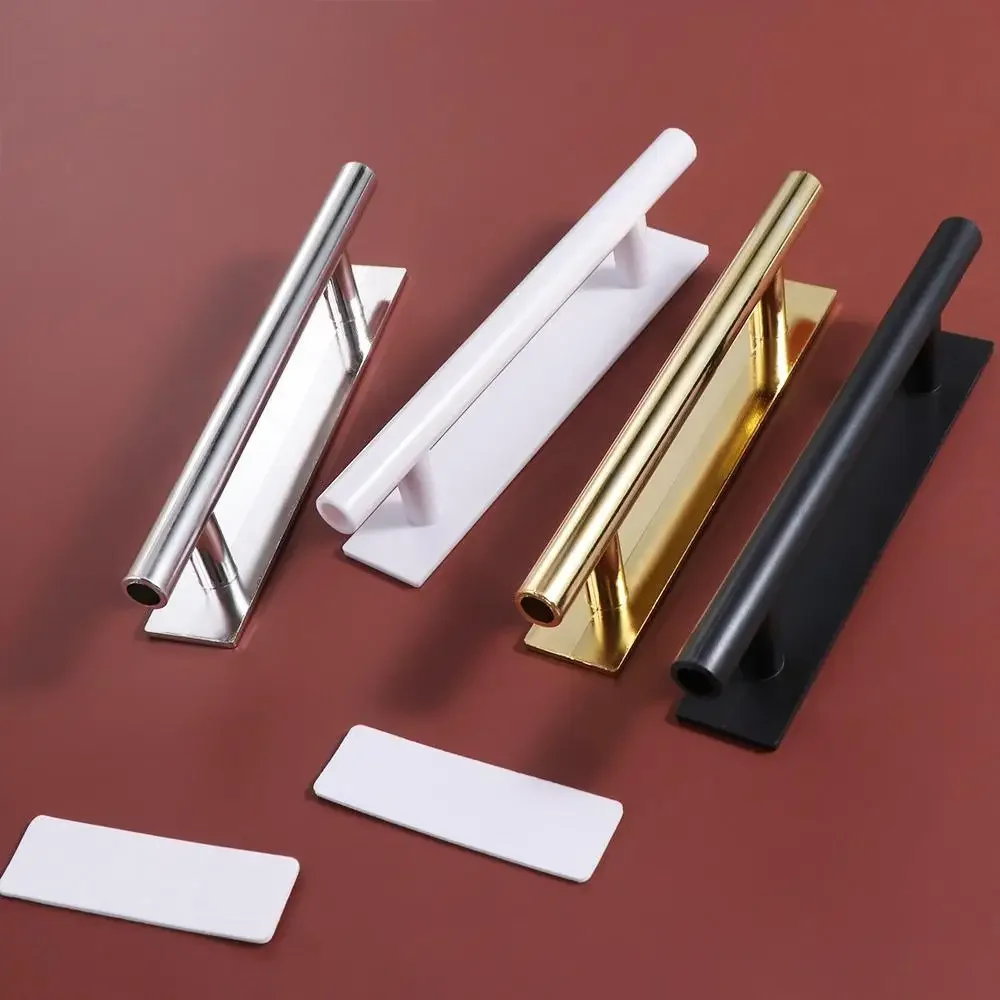 

Self-adhesive Plastic Handles for Cabinet Toilet Lid Traceless Door Handles Furniture Safety Knobs Multi-purpose Wardrobe Pulls