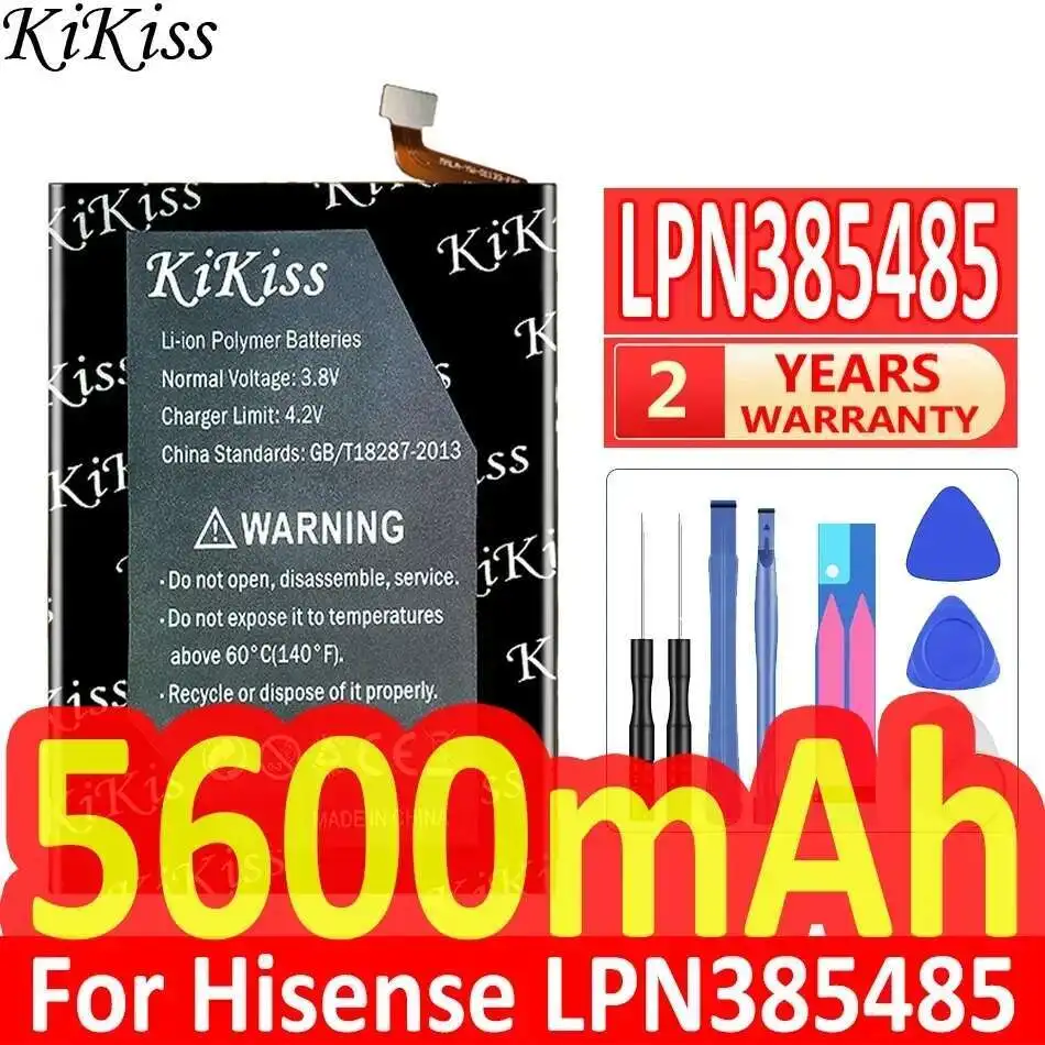 

Аккумулятор мобильного телефона большой емкости 5600 мАч для Hisense LPN385485
