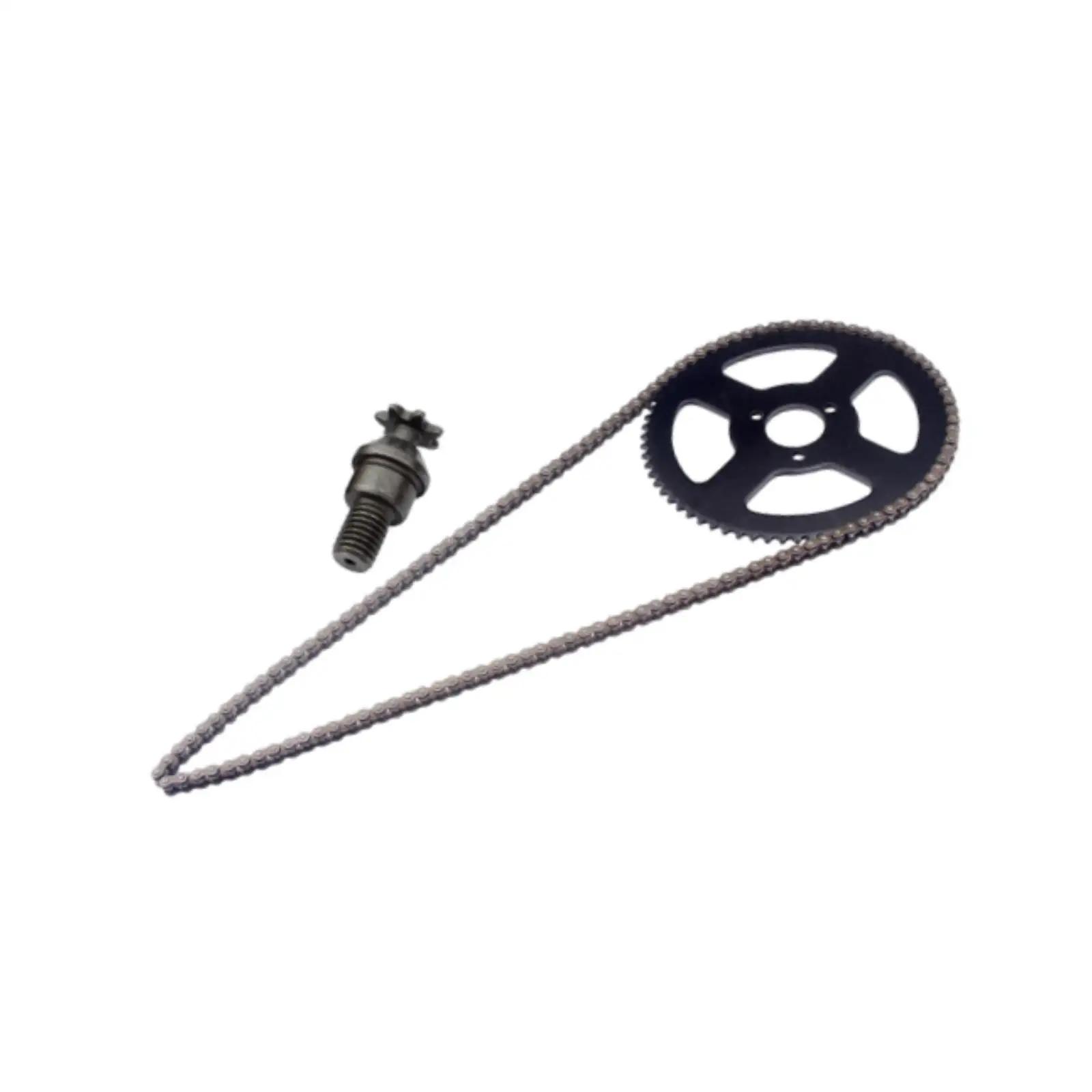 25H 68 Tooth Front Sprocket 25H 68T Diameter 14cm 25H 136Links Chain for Go Kart Pocket Bike Quad Bikes Minimoto 4 Wheeler