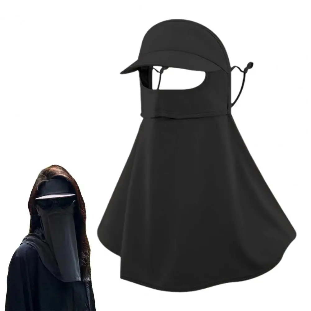 واقي الوجه الواقي من الشمس Upf50+ مجموعة حماية من الشمس من الحرير الجليدي للرقبة لتغطية كاملة وواقي وجه خفيف الوزن للاستخدام في الهواء الطلق