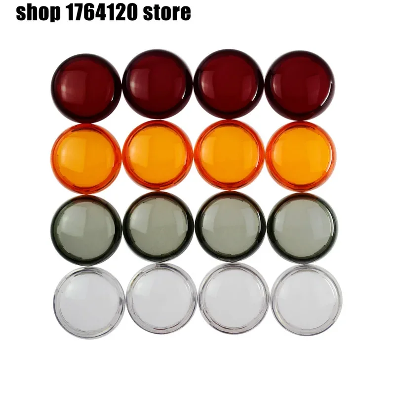 2pcs/4pcs Turn Signal Light Indicator Lens Cover ABS For Harley Sportster 1200 883 Touring Electra Glide Road King Dyna Softail