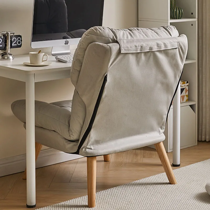 Single Luxury Living Room Chairs Antiques Pads Ergonomic Holder Dining Chairs Ultralight Minimalist Meubles De Salon Furniture image 6
