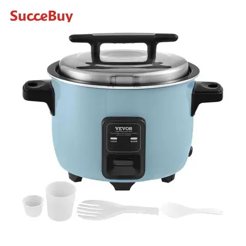 SucceBuy 8L 10L 13L Commercial Rice Cooker with Aluminium Nonstick Inner Pot 24-Hour Keep Warm for Restaurant Buffet