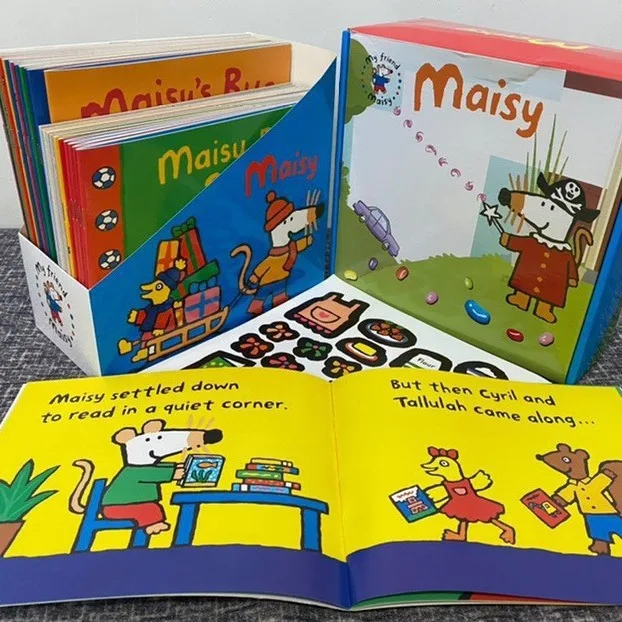 Maisy Mouse Bobo Volumen 36, Libro de Cuentos Ilustrados en Inglés para la Educación Temprana, Hábitos Diarios y Comportamiento, Desarrollo del Coeficiente de Inteligencia en Niños