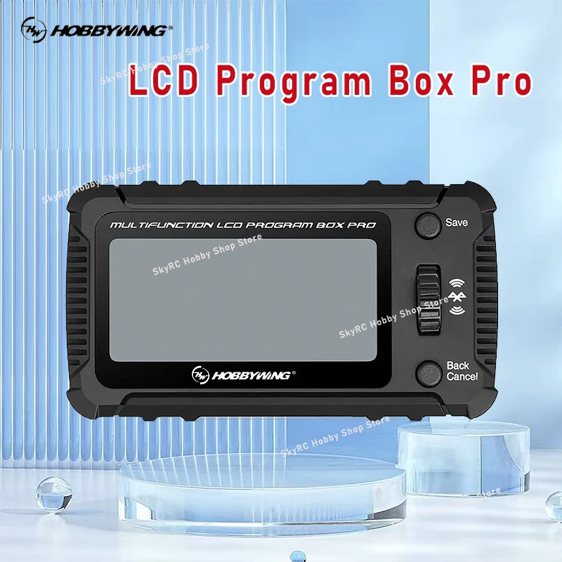 HOBBYWING LCD Program Box Pro w/ Bluetooth for PLATINUM XERUN EZRUN ESC RC Model Car Boat Airplane Parameter Setting Accessories