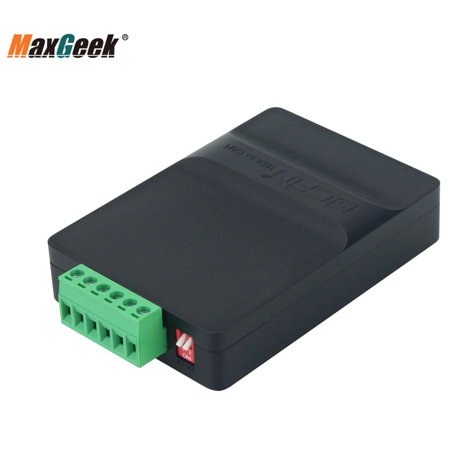 Maxgeek-USB إلى CAN Bus محلل ، USBCAN-II C ، وحدة واجهة ، متوافق مع ZLG ، USBCAN-II2 بطاقة CANOpen ، J1920xH