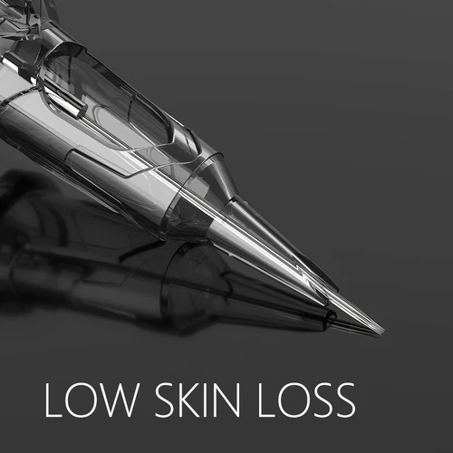 Imagen 2 del producto Agujas de tatuaje con cartucho de rayos XNET, revestimiento redondo RL 0,25/0,3/0,3mm, aguja de tatuaje de seguridad esterilizada desechable para empuñaduras de máquinas