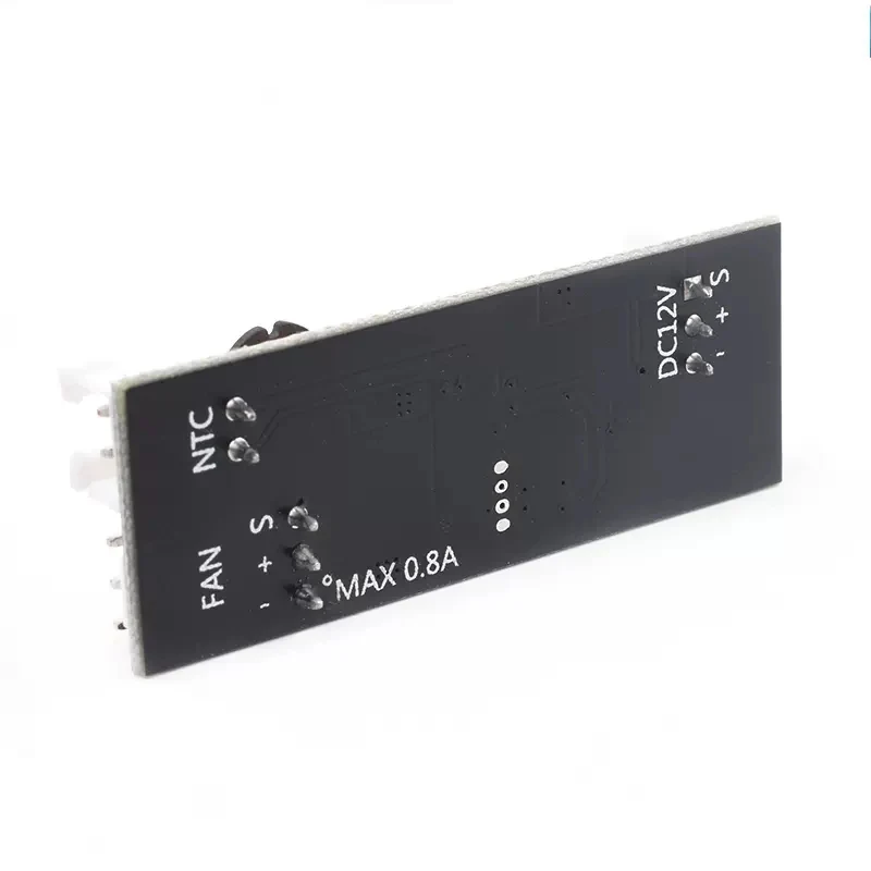 12V 0.8A DC PWM 2-3 Single Wire Fan Temperature Control Speed Controller Chassis Computer Noise Reduction Module NTC B50K 3950