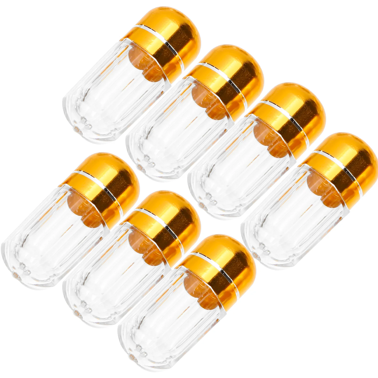 20 Pcs One Capsule Bottle Multipurpose Pills Sub Bottles Storage Jars Wide Mouth Container Empty Tablet with Plastic Refillable