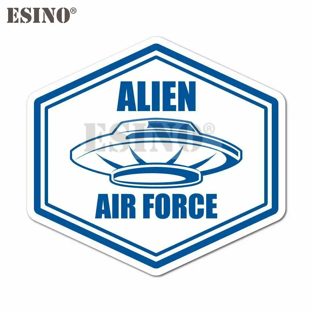 

Автомобильный Стайлинг, креативная забавная Строительная область 51, инопланетянин, военно-воздушные силы, мультяшная ПВХ наклейка, водонепроницаемая наклейка для кузова автомобиля, виниловый узор