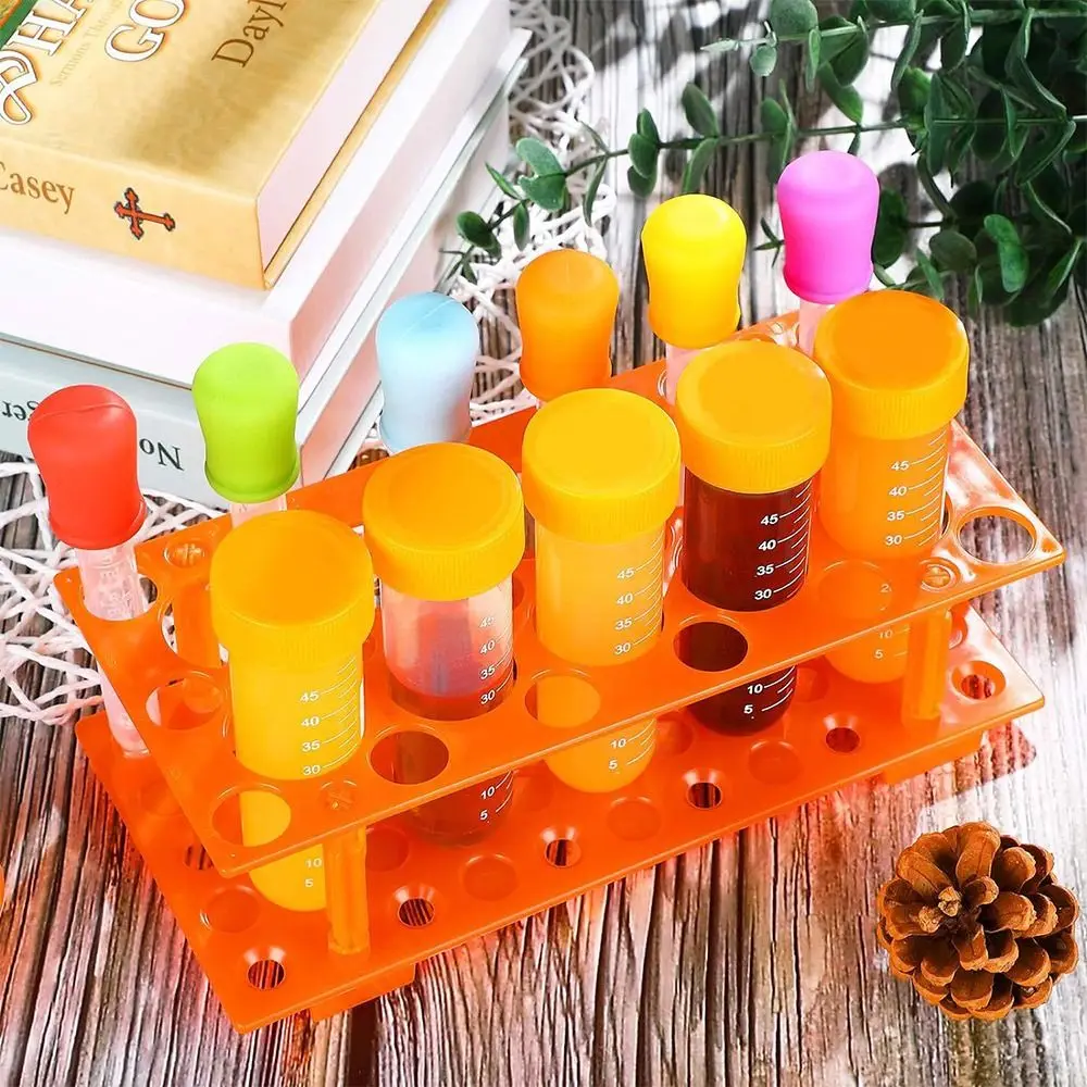 Plastic Centrifuge Tube Holder Early Childhood Education Laboratory Equipment Test Tube Rack Insect Experimental Toys Dropper
