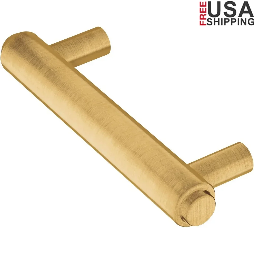 

Brushed Gold Drawer Pull Modern Industrial Cabinet Handle Functional Kitchen Hardware Telescoping Design 1 Pack DN0707BG