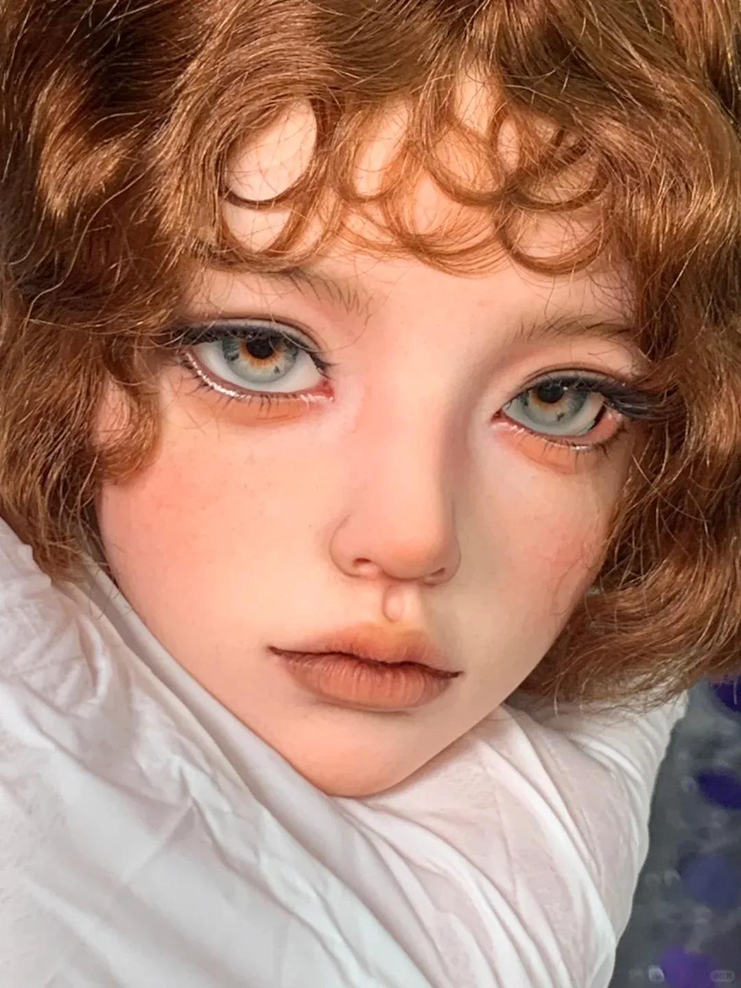 

Новая коллекционная голова для куклы BJD SD 1/3 масштаба, модель «Девочка-медведь», из полимерной смолы, с высококачественным макияжем, только голова, для любителей кукол, 2026 год