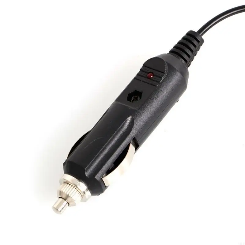 F1CF 1.5M Truck Vehicle Car Cigarette Power Supply to 3.5 x 1.35mm Male Plug Spring Adapter Cable