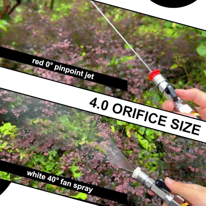 Garden Irrigation Adapter Stainless Steel Converts 1/4 Inch GHT to 3/8 Inch Quickly Connects with Instants Flows Control 55KF