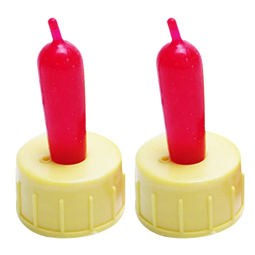 

10Pcs Silicone Sheep Teat Nipples for Orphaned Lambs Pups Calves Dogs Horses Mules Donkeys Pigs Cattle Bottle Feeders Red