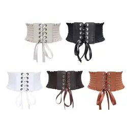 Costume Waist Elasticity Girdle Underbust Band Costume for Dress Female Coats