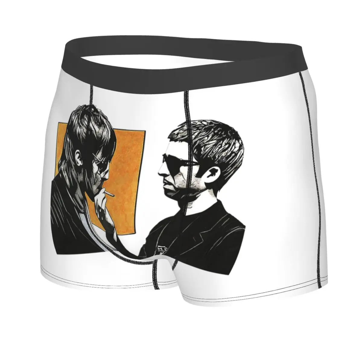 Трусы-боксеры, шорты Liam Gallagher (5), мужские дышащие трусы для мужчин, подарок бойфренду