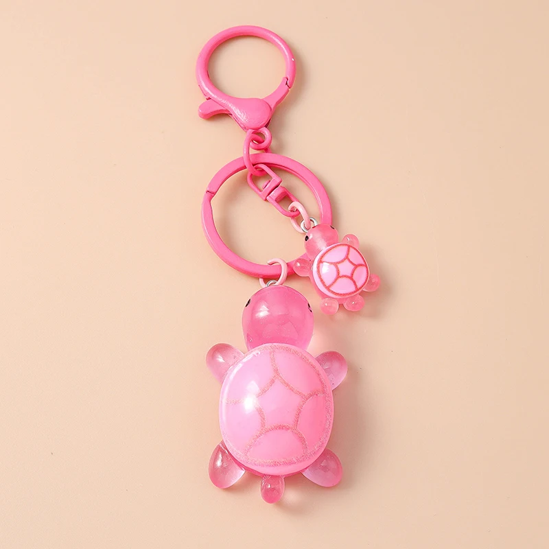 Niedlicher Kunstharz-Schildkröten-Schlüsselanhänger, Cartoon-Tier-Schlüsselanhänger, Anhänger für Frauen und Mädchen, Handtasche, Dekor, DIY, Kinderschmuck, Geschenk – Detail 14