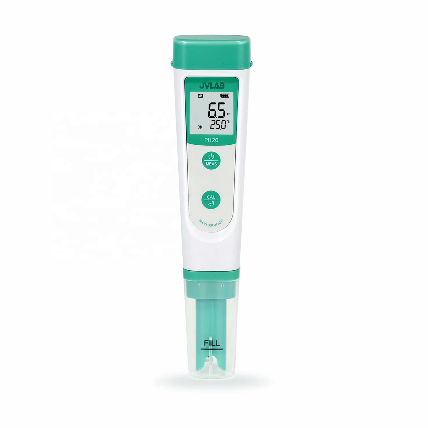 Pocket PH Tester Kit Portable Pen Typ PH Meter PH20 Range 0-14 Accuracy 0.1 Calibration Points 1-3 With Calibration Solutions