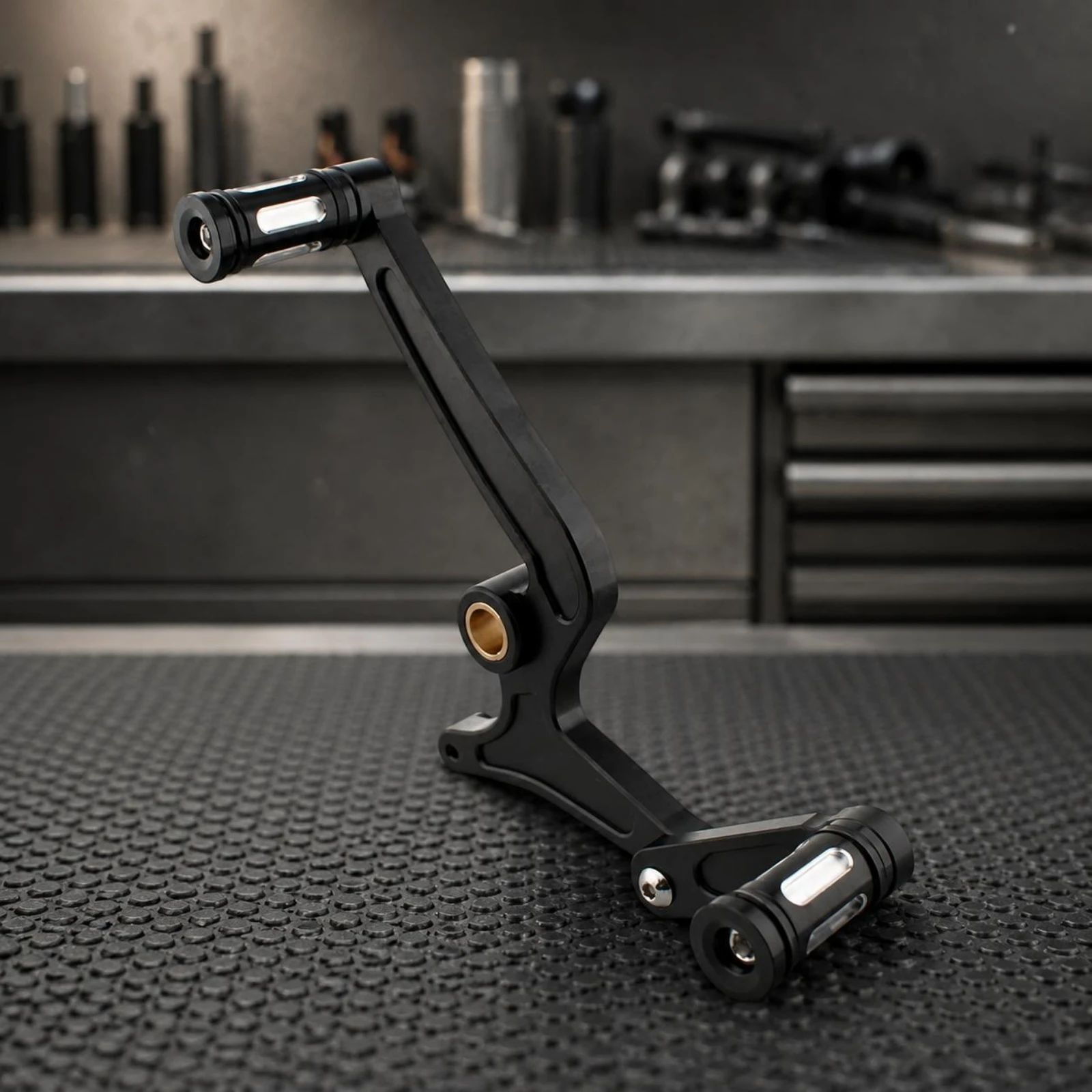 

Motorcycle Gear Pedal Polished Finish Long Single-Arm Gear Lever Vehicle Part Long-Lasting