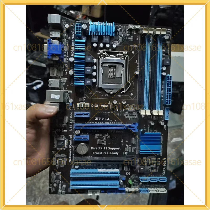 Used for ASUS Z77-A LGA1155 Motherboard For 2nd 3rd Gen CPU DDR3 32G ATX Fully Tested