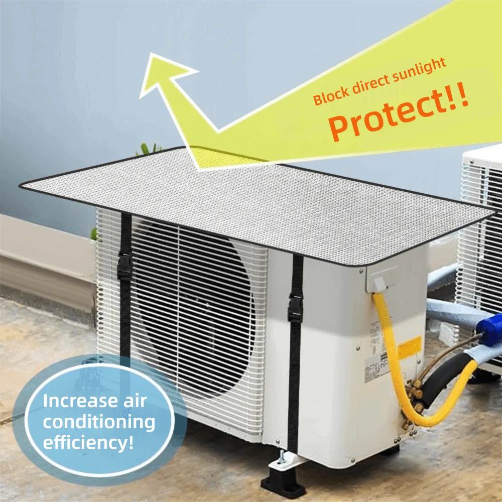 New Waterproof Air Conditioner Cover Dustproof Anti-Snow Air Conditioner Protective Sunscreen Cleaning Cover Outdoor