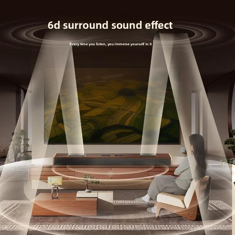 Whispering Wall Home Audio Set, Home Theater TV Audio Living Room Home Wireless Karaoke
