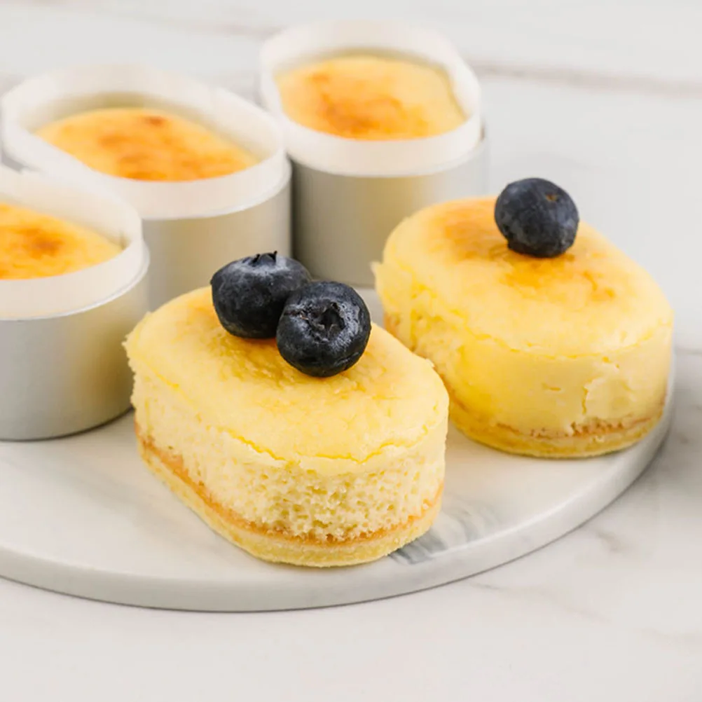 110 Uds molde de queso de acero inoxidable herramienta creativa ecológica para hornear pastel Chocolate caramelo molde de pastel molde de Chocolate