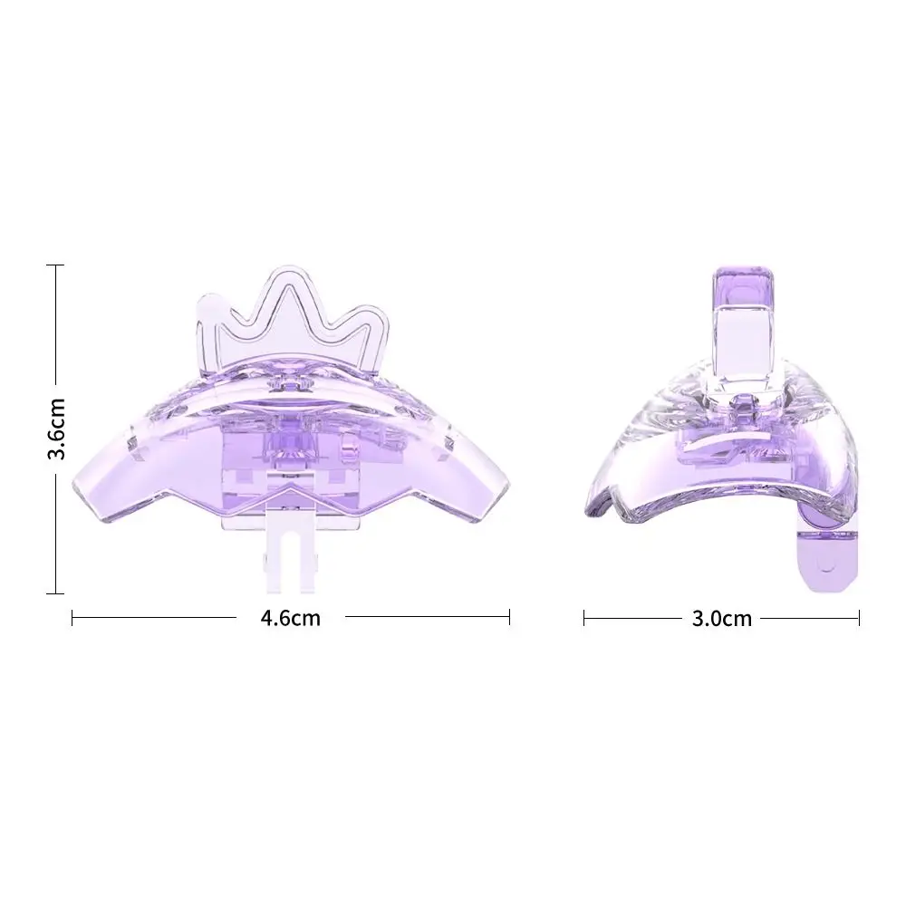 

Transparent Top Replacement Cover Crown Shaped Decorative Top Hard Shell Crystal PC Clear Cover for Tamagotchi Paradise