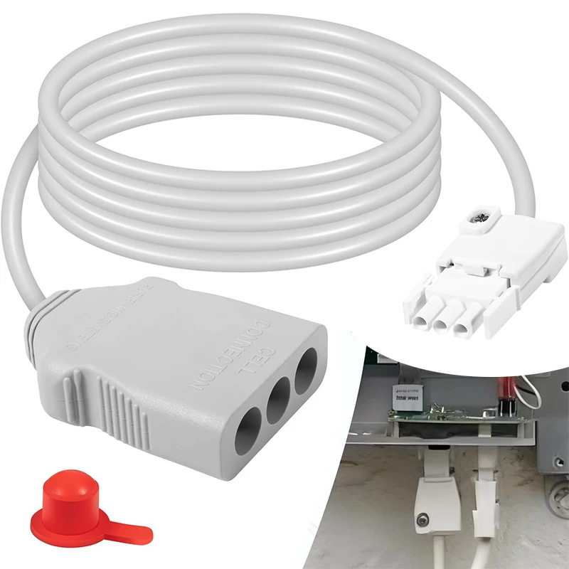 952 Salt Cell Cord w/ 3 Pin Connector, 12 Ft, for Autopilot 952 Saltwater Chlorination Systems, for AutoPilot Pool Pilot Digital