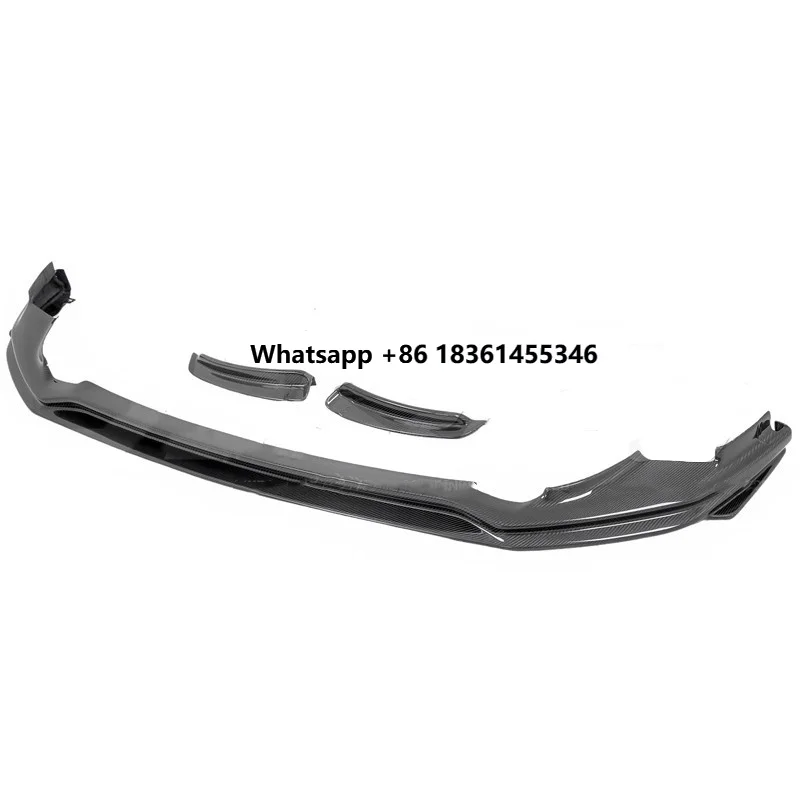 

Спойлер-накладка на передний бампер для Yaris GR, модифицированный, из углеродного волокна, автомобильные аксессуары