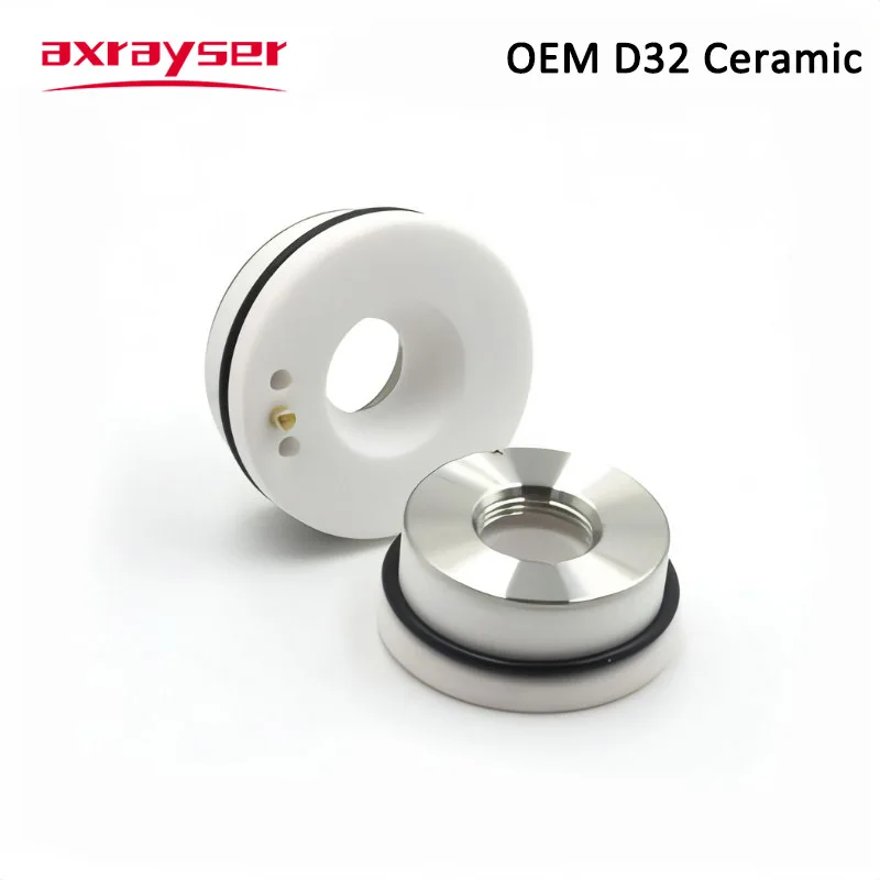 Raytools Original Laser Keramikkörper Düsenhalter Ring Durchmesser 32mm M14 Grüne Box für Faserschneidkopf BT230 BT240 BMH110 114 usw. – Detail 5