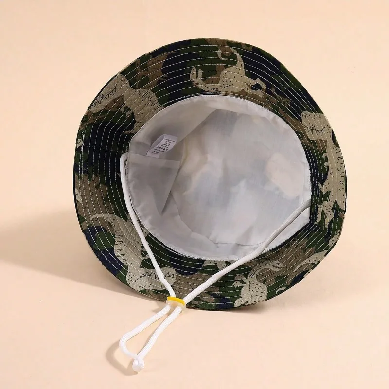 قبعة أطفال مزدوجة الجوانب يمكن ارتداؤها لمدة 5 أشهر إلى 10 سنوات للأطفال قبعة صياد بنما للشاطئ حماية من الأشعة فوق البنفسجية قبعة واقية من الشمس في الهواء الطلق