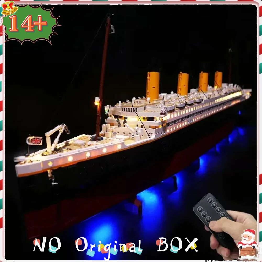 

Новинка 2026 года: Модель круизного лайнера «Титаник» (10294) для домашнего декора, 9090 деталей, 1,35 м, для детей, подарки на Хэллоуин, Рождество, День рождения