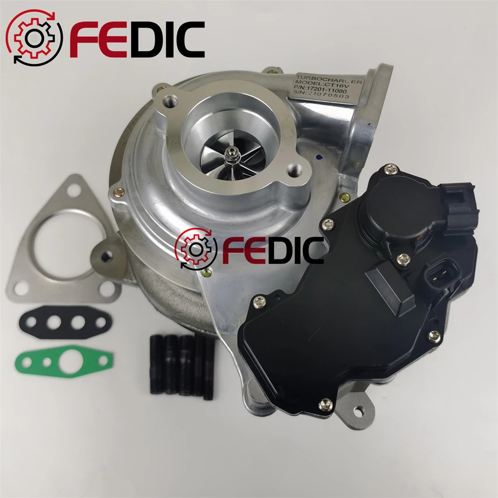 

CT16V 17201-11080 VB31 Turbo charger for Toyota Hilux Prado Innova Fortuner 2.8L diesel 1GD-FTV MFS Turbocharger