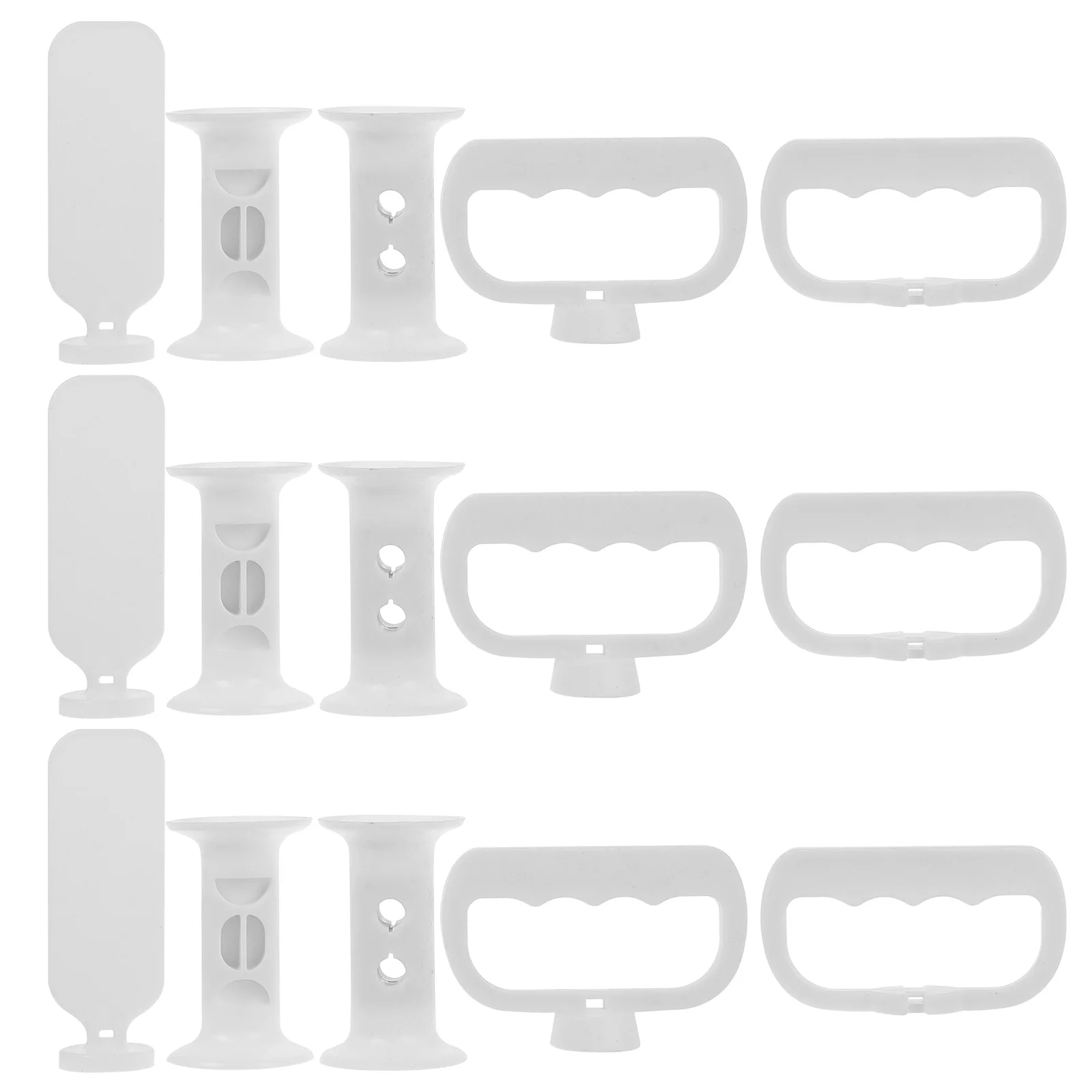 

25pcs Cheerleading Pom Poms White Small Large Handles For Sports Events Celebrations Party Favors Spirit Shakers Dance Flower