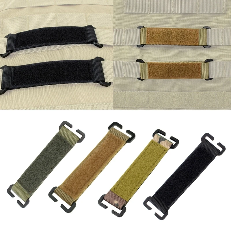 Adhesive Tape Portable Tactical-Badge Pad Morale Patches Hook & Loop Display Board ID Tag Plank-Fit for-MOLLE System