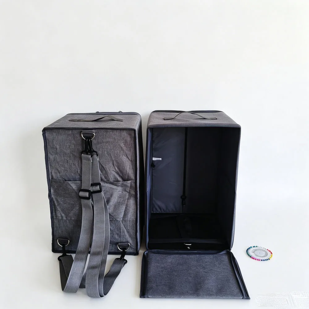 Dust-Proof Wig Display Box For Salon Hand Carry Bag For Hair Toupee Wigs For Long Hair Short Hair Wig Bag