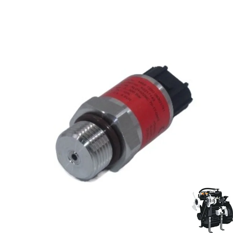 500Bar 063G1741 MBS1250 Pressure Sensor For Lsuzu Engine 4HK1-TCG40 Sany SY205C SY215C SY225C SY265C SY285C SY335C SY365C
