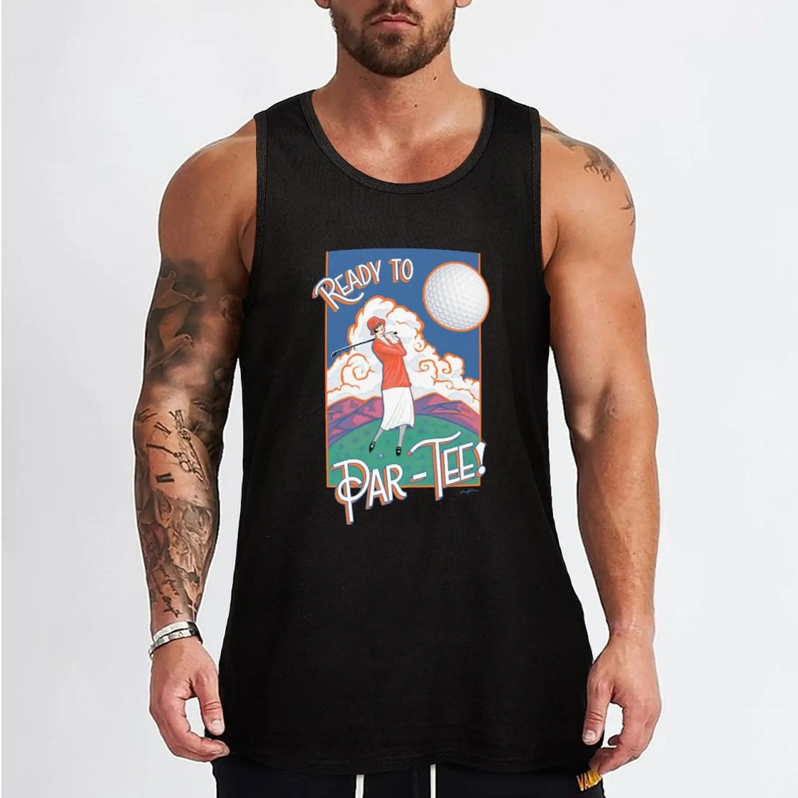 Ready to Par-Tee Tank Top men clothes summer clothes for men