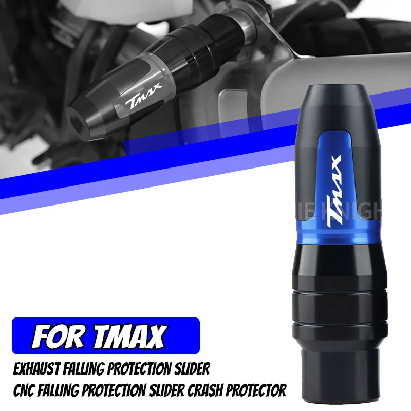 Para Tmax530 Tmax560 Tmax530dx/sx tmax 560 530 dx sx Accesorios para motocicleta Protección anticaída Deslizador de escape Deslizador antichoque