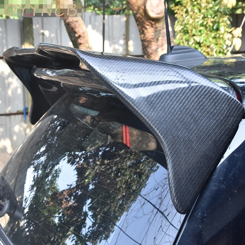 

For 2014-2020 F55 F56 Cooper S Duell Rear Roof Spoiler Wing Car Accessories Carbon Fiber AG Style Roof Spoiler Fit