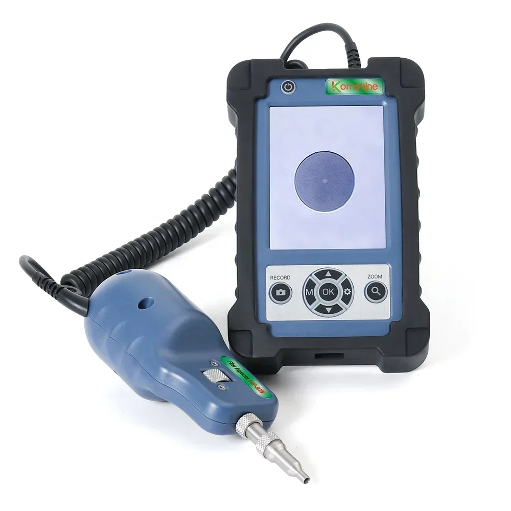 

3.5 inch Screen Fiber Microscope Display Fiber Optic Inspection Tool 400 Times Fiber Optic Inspection Probe end face detector
