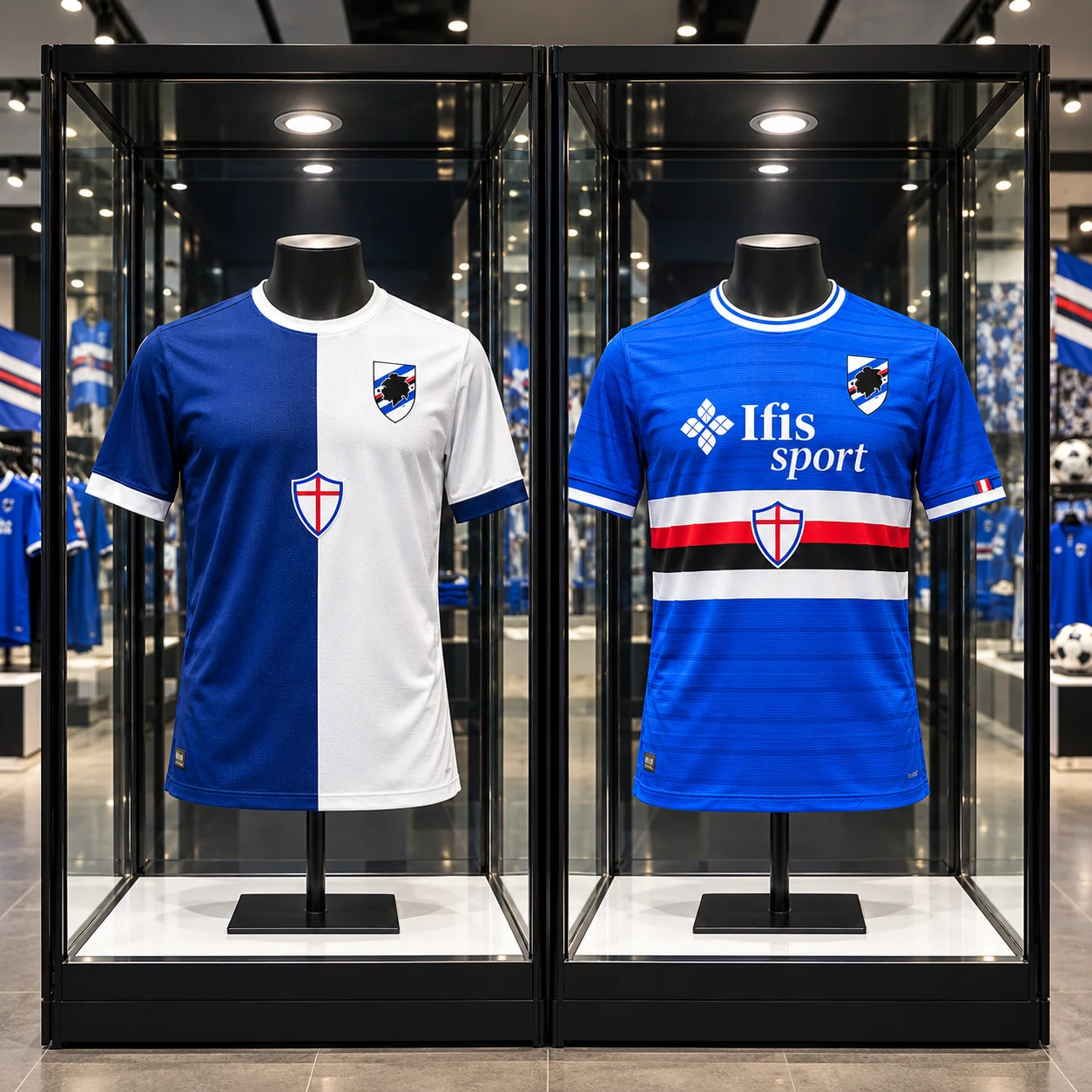 UC Sampdoria 2026 Football Jersey Unisex T-Shirt Athletic Leisure Sportswear Adult Kids Family Tee Y2K Style Fan Edition Man Kid