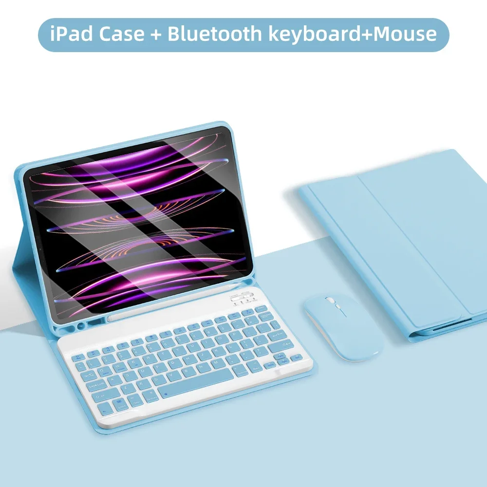 

Wireless Keyboard Cover For iPad Keyboard Case For New Ipad Air 11 M3 2025 Separable Keyboard Case Funda
