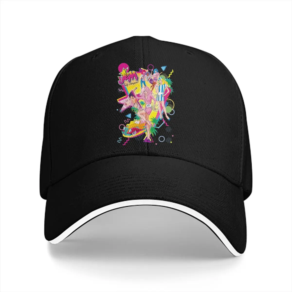 Music Band Baseball Cap Men Hats Visor Protection Snapback Jem And The Holograms Gifts Caps