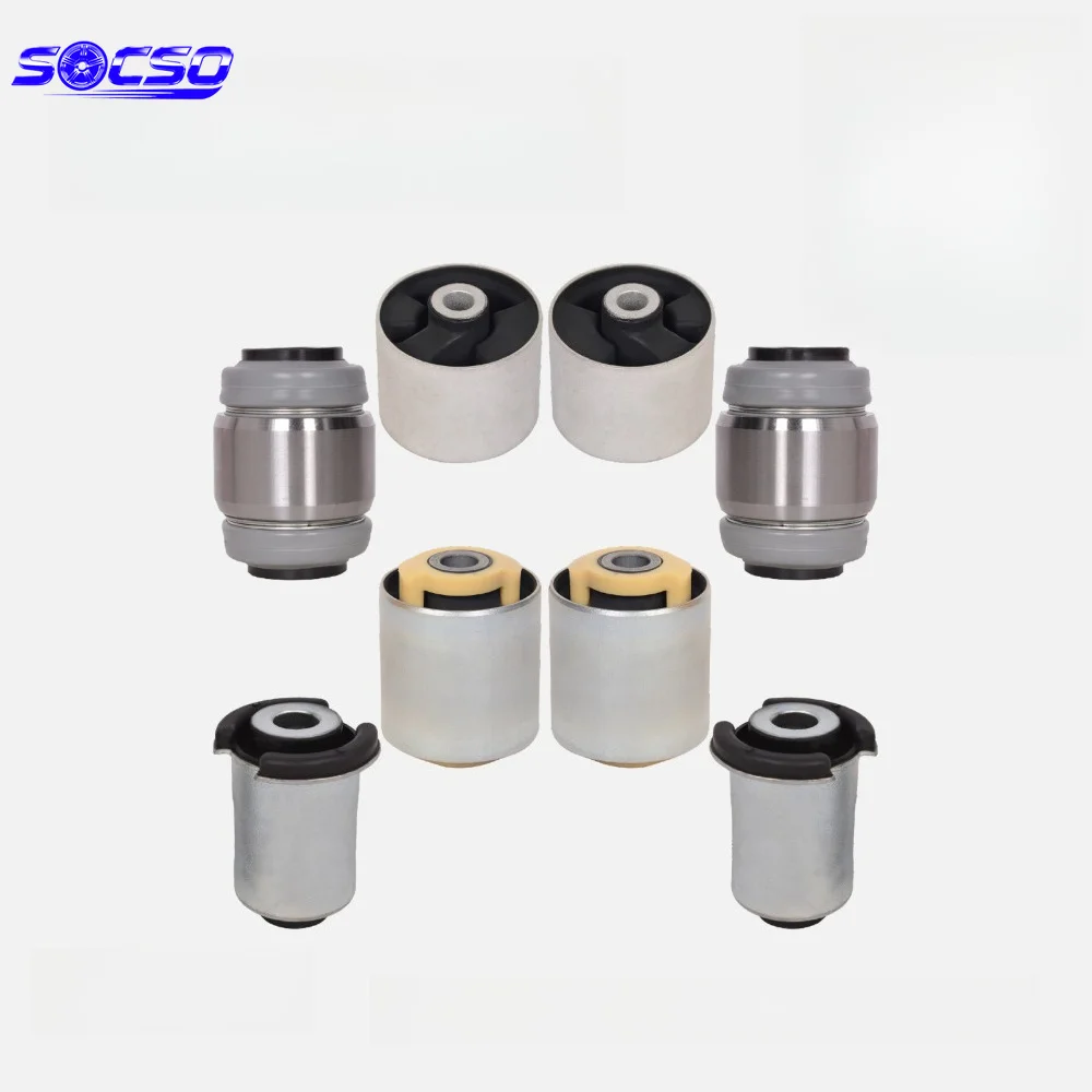 

8pcs Rear Upper Lower Control Arm Bushing Kit for Land Rover Range Rover Sport 2006-2013 RHF500061 LR010527 LR063718 RGG500281