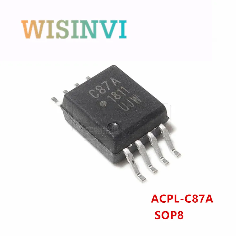 

10 шт. Φ C87B & ACPL-C87B-500E C87BT & ACPL-C87B C87A & ACPL-C87BT C87AT ACPL-C87A C87H оптрон SOP8